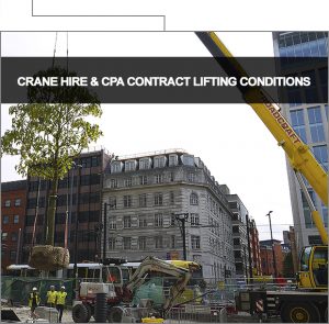 Crane Hire & CPA Contract Lifting Conditions